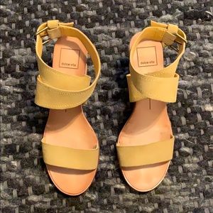 Dolce Vita Mustard Wedges